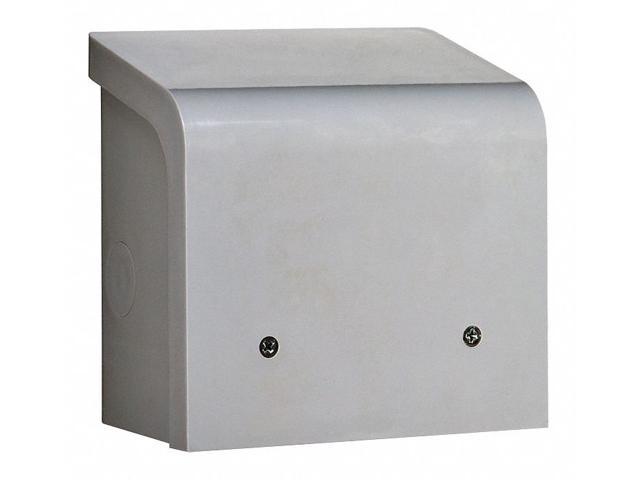 RELIANCE CONTROLS PBN30 Non-Metallic Power Inlet Box,Amps 30