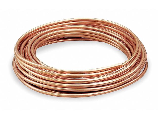 50 Ft Mueller Industries Dy06050 Coil Copper Tubing 3/8 In Outside Dia 