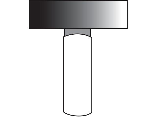 1//2 x 3//4in,60G NORTON 61463624528 Gemini Vitrified Mounted Point