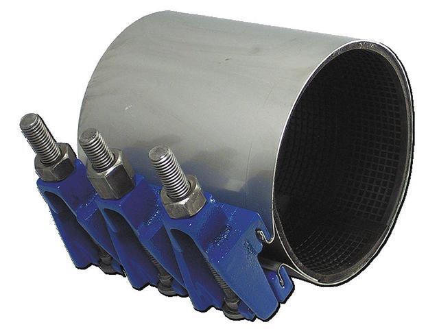 SMITH-BLAIR Stainless Steel Repair Clamp Pipe Size 4 In 24500045009000 9 In L
