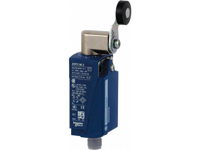 TELEMECANIQUE SENSORS XCKP2118M12 Limit Switch, Roller Lever, Rotary ...