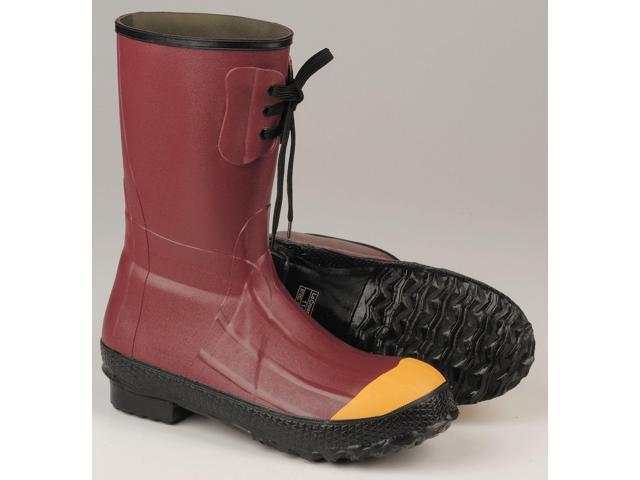 LACROSSE 00223120-11 Size 11 Men's Steel Rubber Boot, Red