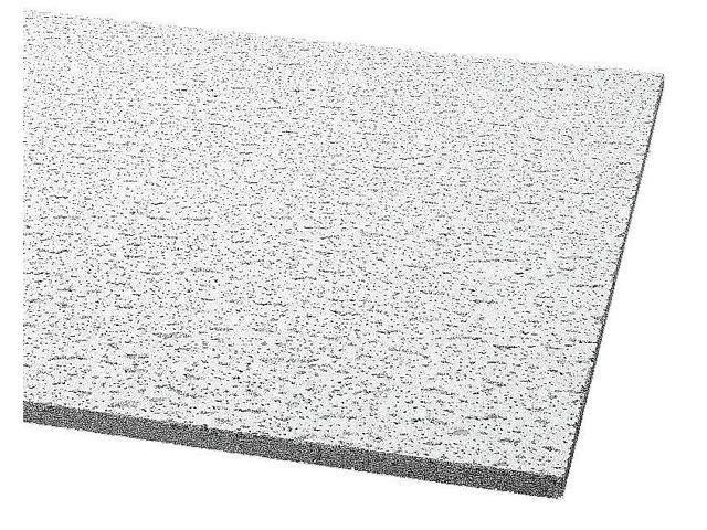 Ceiling Tile Width 24 Length 48 5 8 Thickness Mineral Fiber Pk 12