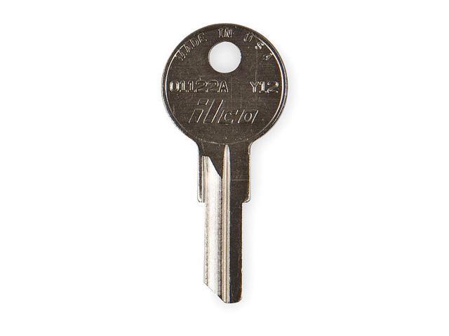 KABA ILCO 1011D1-RU45 Key Blank,Brass,Russwin Lock,PK10 