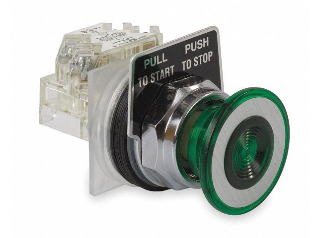 Schneider Electric 9001Kr2gh5 Non-Illuminated Push Button,30Mm,Green 