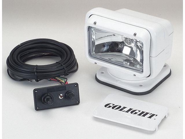 Golight Permanent Mount Searchlight w//Dash Mounted Remote White
