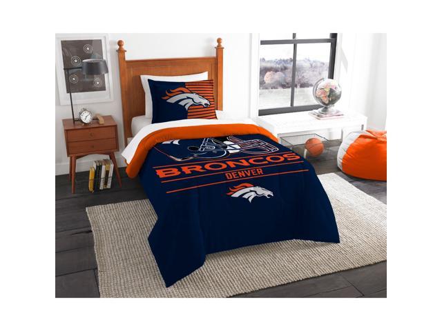Northwest 1nfl862000004ret Denver Broncos Twin Comforter Set