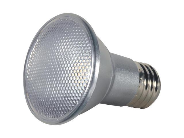 Satco 50W Equivalent Warm White PAR20 Medium Dimmable LED Floodlight Light Bulb