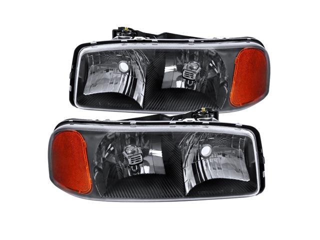 spec d tuning for 2000 2006 gmc sierra yukon xl euro crystal headlights head lamps black 2000 2001 2002 2003 2004 2005 2006 left right newegg com spec d tuning for 2000 2006 gmc sierra yukon xl euro crystal headlights head lamps black 2000 2001 2002 2003 2004 2005 2006 left right