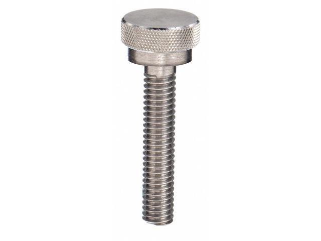 Knurled 1//4-20x1//2 L 18-8 SS Thumb Screw