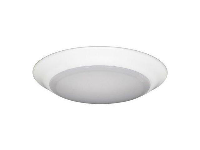 Jesco Lighting Cm405m 27wh 2700k Led Low Profile Ceiling Fixture Ada Sconce Retrofit With Polycarbonate Shade White 6