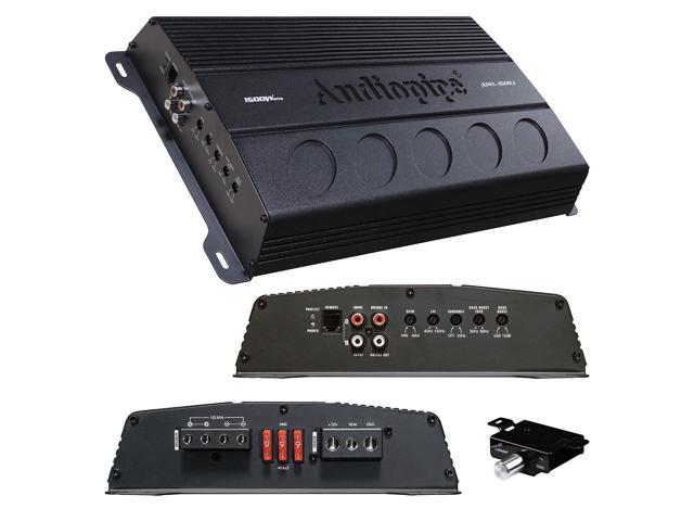 Photo 1 of Audiopipe APEL-1500.1 1500W Monoblock Class D 1-Ohm Stable Car Audio Amplifier