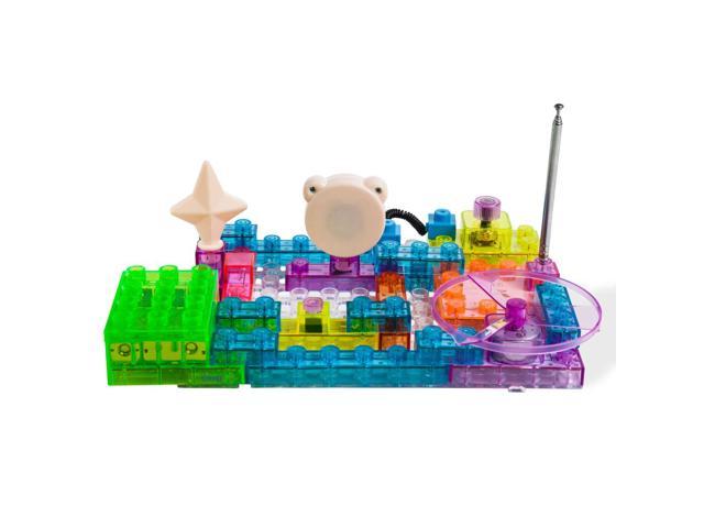44-Piece Set with 120 Projects Kids Toy by Dipmle Electronic Building Blocks 