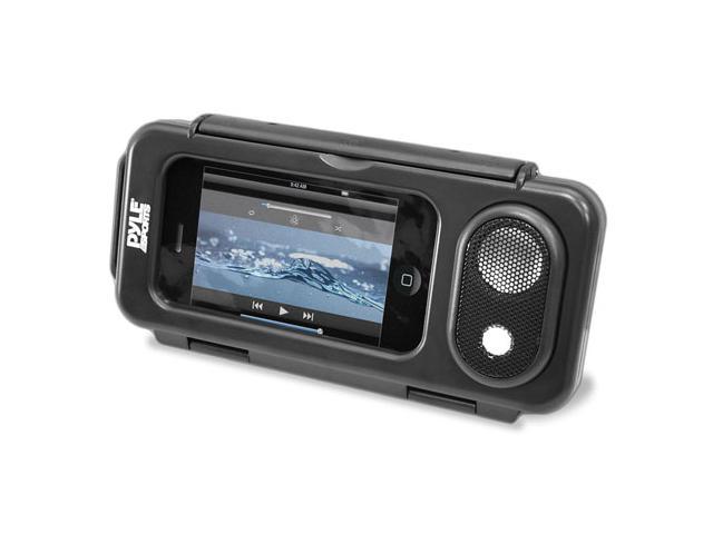 Surf Sound Play Universal Waterproof iPod, iPhone4 & iPhone5 MP3 Player & Smartphone Portable Speaker & Case (Color Black)