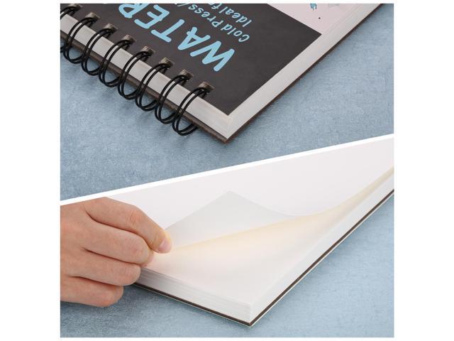 Agptek A4 Watercolor Paper Pad 2 Pack for Watercolor Painting and Wet Media