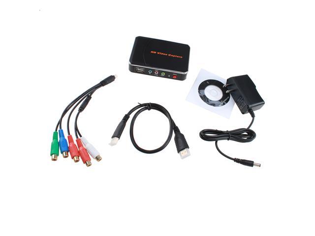 Hd Game Capture Hd Usb 2 0 Video Capture 1080p Hdmi Ypbpr Recorder Xbox 360 One Ps3 Ps4 Newegg Com