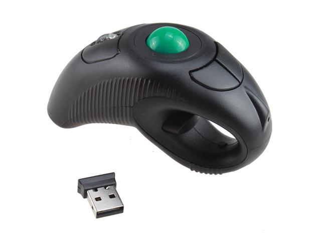 AGPtek Wireless Finger HandHeld USB Trackball Mouse with Laser Pointer ...