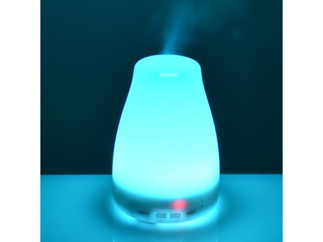 LED Light Home Purifier Humidifier Lamp Oil Diffuser Ceramic Shade change color