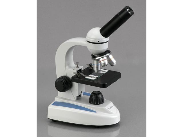 40X-1000X Student Microscope w Glass Lens & Metal Frame + Camera ...