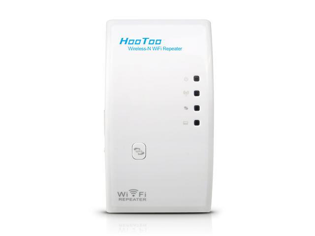 HooToo HT-WR01 Wireless N 300 Mbps 802.11 b/g/n Access Point / Signal Repeater / Range Extender (White)