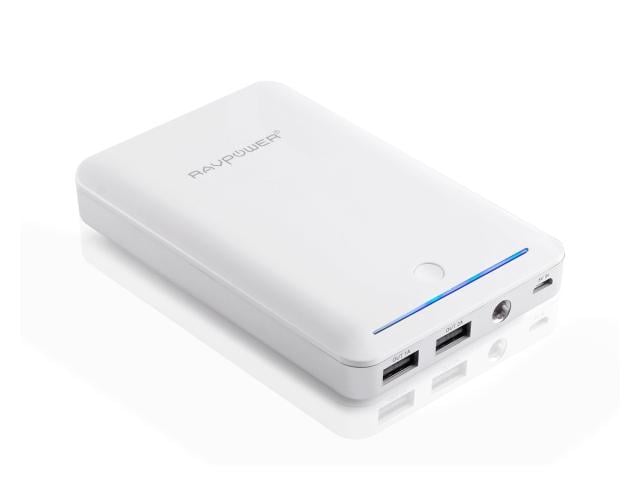 RAVPower Deluxe 14000mAh Power Bank External Battery Charger for Tablets, Smartphones, and Other Mobile Devices