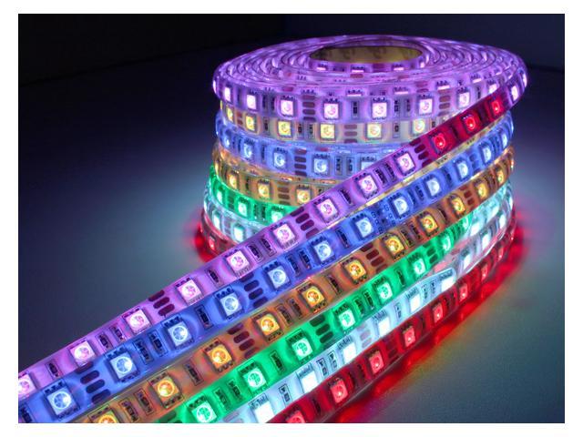 TaoTronics TT-SL007 Waterproof RGB LED Strip Light Kit (16.4ft, 300 ...