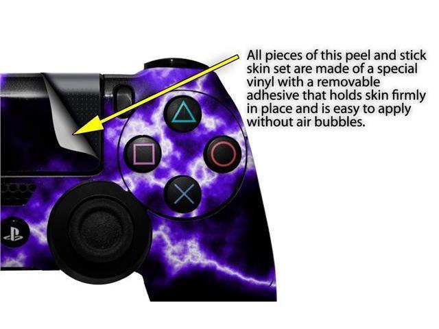 skin wrap for sony ps4 dualshock controller electrify