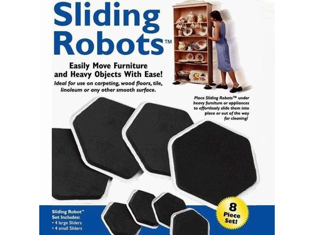 ASOTV Sliding Robots Furniture Sliders 8 piece Moving Set