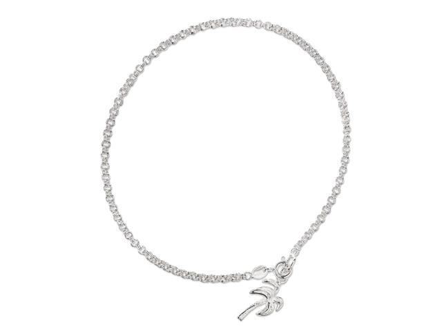 925 Sterling Silver Palm Trees Anklet Ankle Bracelet Newegg 925 Sterling Silver Palm Trees Anklet Ankle Bracelet