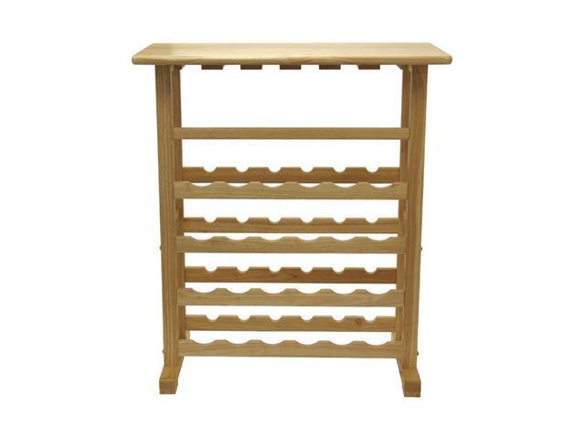 Photo 1 of ***USED - LIKELY MISSING PARTS - UNABLE TO VERIFY FUNCTIONALITY***
Winsome 35.67 x 31 1/2 x 16.22-Inch Wood 24-Bottle Wine Rack With Glass Rack, Beech (83024)