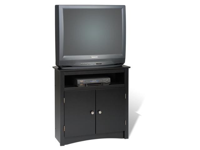 Black Tall Corner Tv Cabinet By Prepac Newegg Com