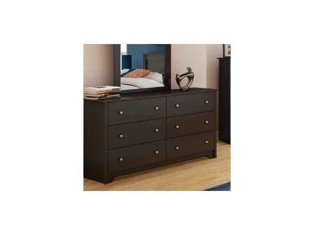 Vito Collection Dresser In Chocolate Finish By South Shore