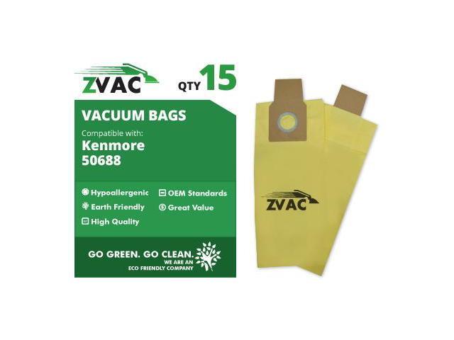 Kenmore Zvac 5068 50688 Vacuum Bags 15 Pack Newegg Kenmore Zvac 5068 50688 Vacuum Bags 15 Pack