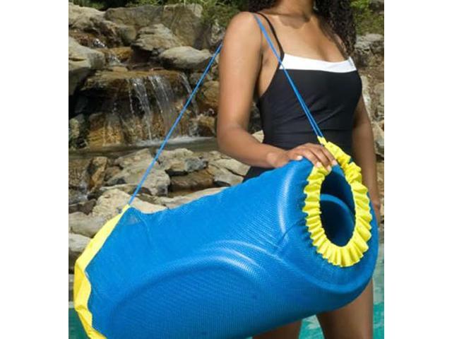 30/" L x 17/" Diameter. Handy Float Tote Unsinkable Bag for Water Loungers
