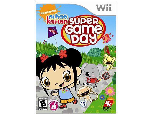 Ni Hao Kai Lan Super Game Day Nintendo Wii New Newegg Com