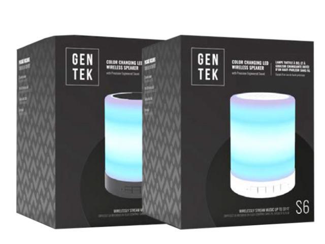 gen tek bluetooth speaker
