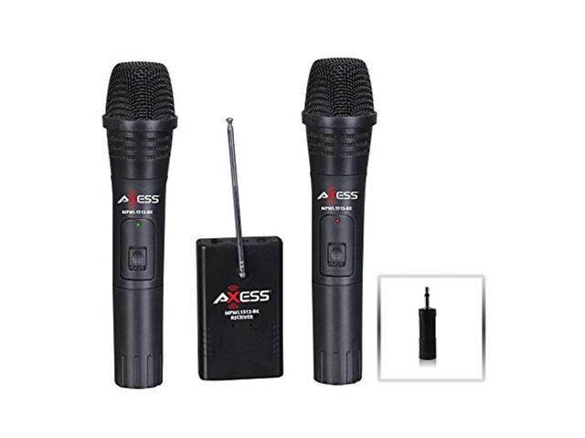 AXESS Wireless Handheld Microphone MPWL1513-BK
