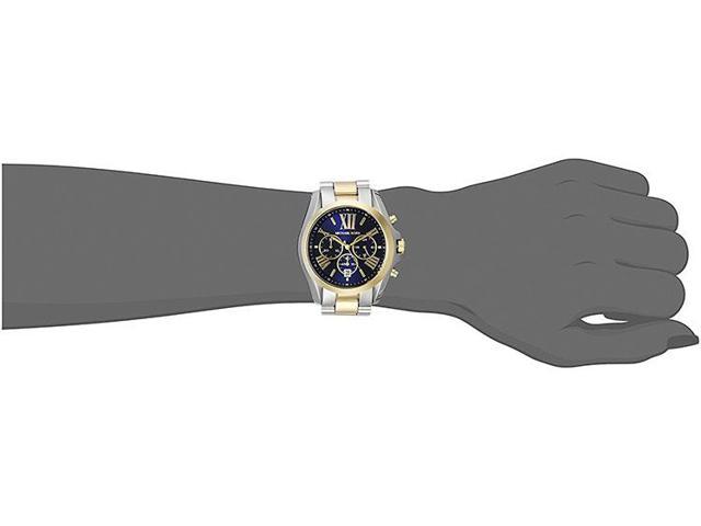 Kors Men's Bradshaw Two-Tone Quartz Watch with Blue Dial -