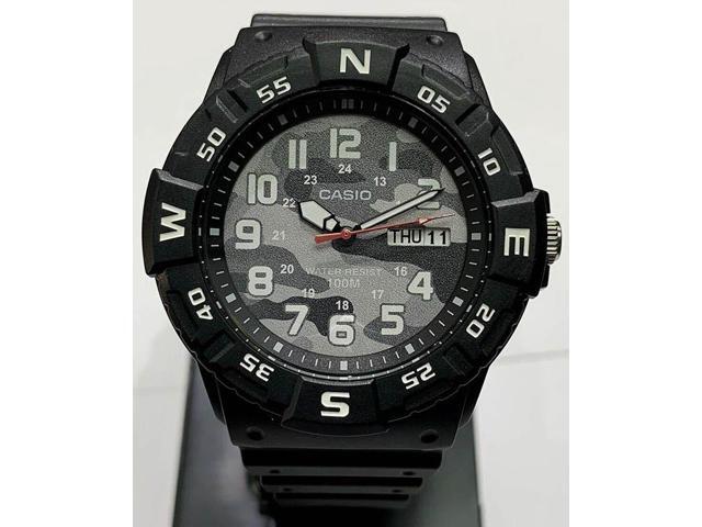 black resin watch