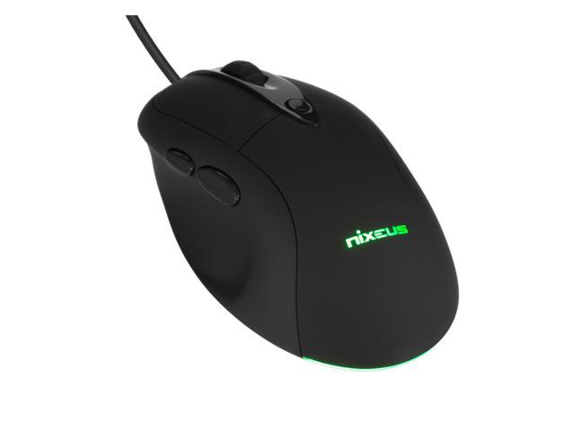 Nixeus REVEL FIT Gaming Mouse with PMW3360 Gaming Grade Sensor (Rubberized Black)
