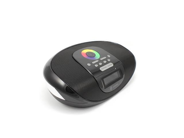 IMICRO BT009-BLACK BT009 Radio Clock Bluetooth Speaker w Calendar Display  and  Touch Sensor (Black)