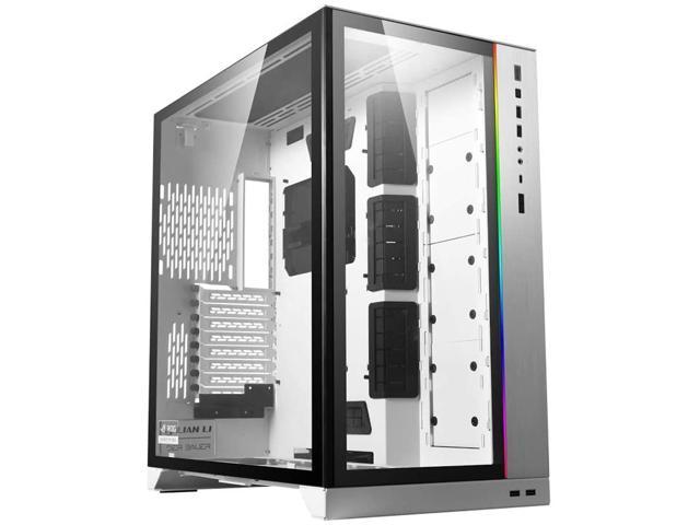LIAN LI O11 Dynamic XL ROG Certificated - White Color - Tempered Glass on  the Front, and Left Side - E-ATX, ATX Full Tower Gaming Computer Case -  O11D 