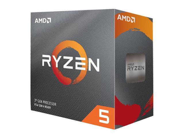AMD 100-100000031SBX Ryzen 5 3600 6-Core, 12-Thread Unlocked Desktop  Processor with Wraith Spire Cooler