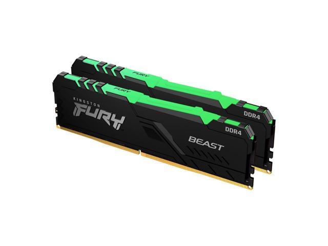 Kingston FURY Beast RGB 16GB (2 x 8GB) DDR4 3600MHz Dual