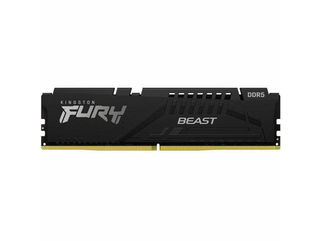 Kingston 128GB 5200MT/s DDR5 CL40 DIMM (Kit of 4) FURY Beast Black