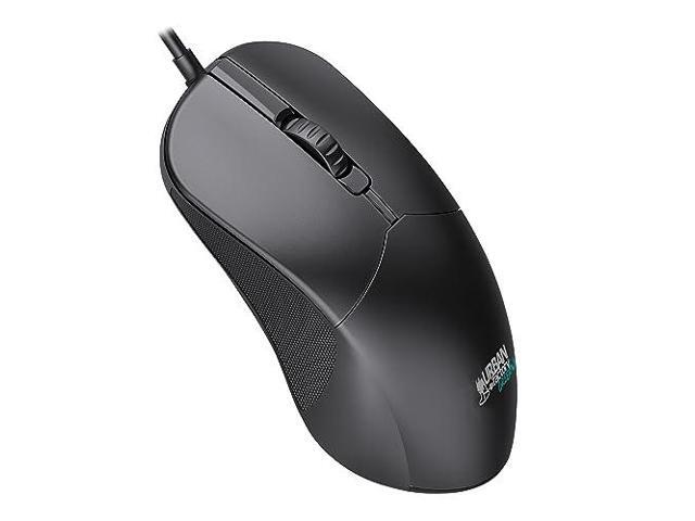 Urban Factory CYCLEE Eco-Designed Ambidextrous Computer Mouse, Black GWM01UF