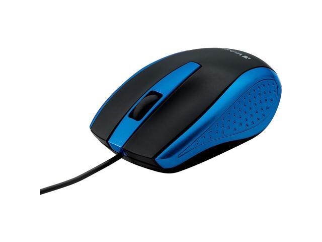 Verbatim Corded Notebook Optical Mouse - Blue (99743_34)