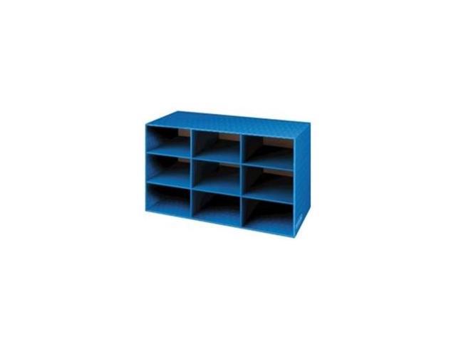 Photo 1 of Classroom Literature Sorter 9 Compartments 28 1/4 x 13 x 16 Blue