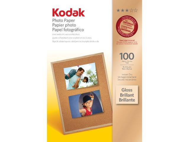 Kodak 1743327 4" x 6" 100 Sheets Photo Paper