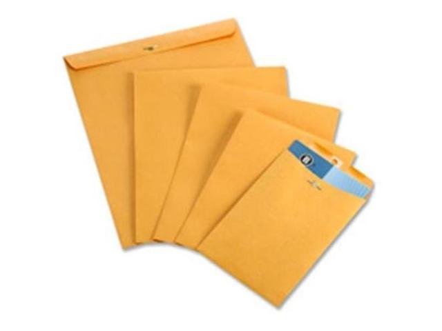 Quality Park Clasp Envelope 10 x 12 28lb Brown Kraft 100/Box 37895 